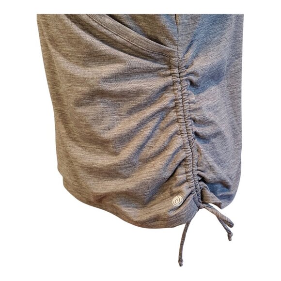 2 APANA SZ L 1 GRAY, 1 PINK Athletic Cross-over Style Stretch Long-sleeve Tops - Picture 8 of 16